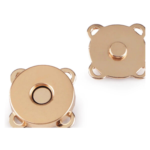 4 x Magnetknopf für Taschen - Magnetverschluss zum Annähen - 18mm - 3 Farben – Bild 6