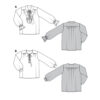 Burda Style Schnittmuster - Hemd - Piratenhemd - Mittelalterhemd - Nr. 7332 – Bild 5