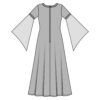 Burda Style Schnittmuster - Mittelalterliches Kleid und Haube - Nr. 7468 – Bild 8
