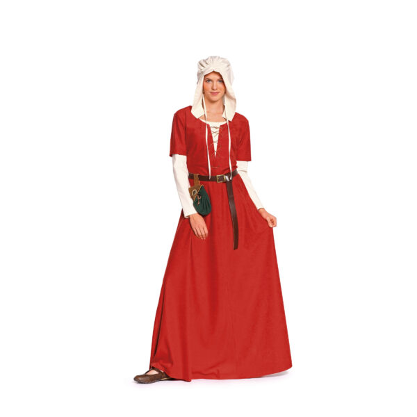 Burda Style Schnittmuster - Mittelalterliches Kleid und Haube - Nr. 7468 – Bild 2
