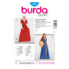Burda Style Schnittmuster - Mittelalterliches Kleid und Haube - Nr. 7468