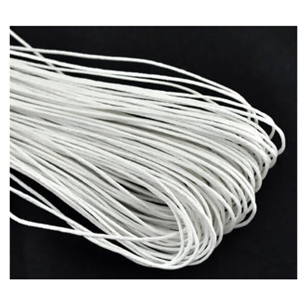 0.16EUR/m - 1mm starke gewachste Baumwollschnur - 20m - Schmuckherstellung – Bild 5