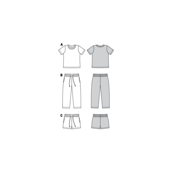 Burda Kids Schnittmuster - Kombination - T-Shirt und Hose - Nr.9288 – Bild 9