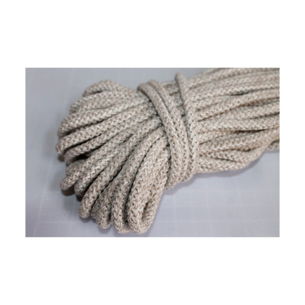 1.20EUR/m - 3m Baumwollkordel 8mm - Rundkordel - verschiedene Farben – Bild 2