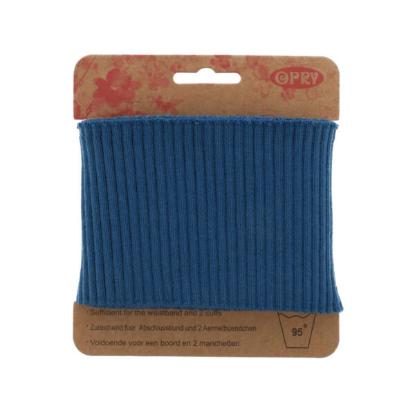 Strickbündchen - Opry - Cuff - Bündchen - 7cm x 110cm - elastisch - dunkle Farben – Bild 8