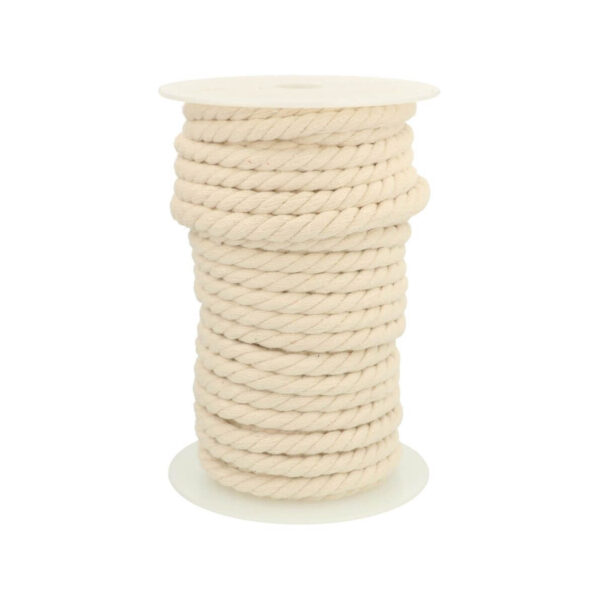 1.88EUR/m - 2m Baumwollkordel, 10 mm - verschiedene Farben – Bild 4