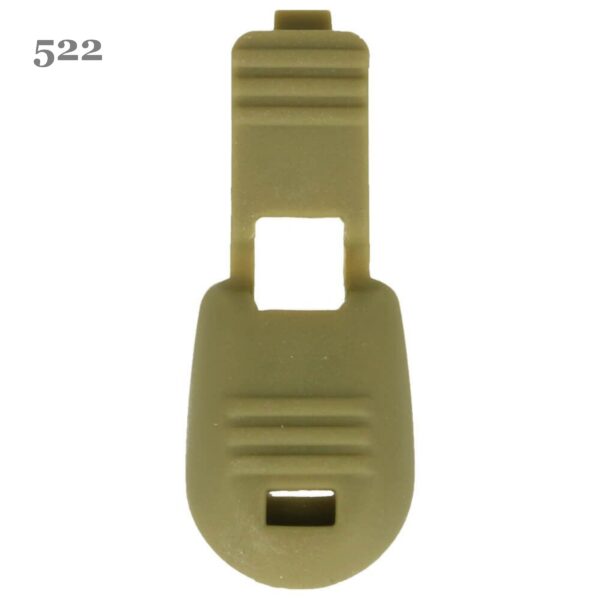 5 Paar (10 Stk.) Kordelenden klappbar - für 2-6mm Kordeln - Kunststoff - Farben – Bild 11