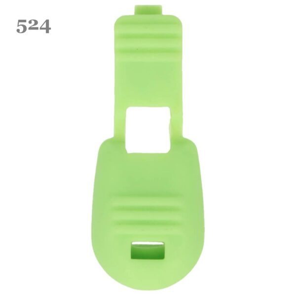5 Paar (10 Stk.) Kordelenden klappbar - für 2-6mm Kordeln - Kunststoff - Farben – Bild 12