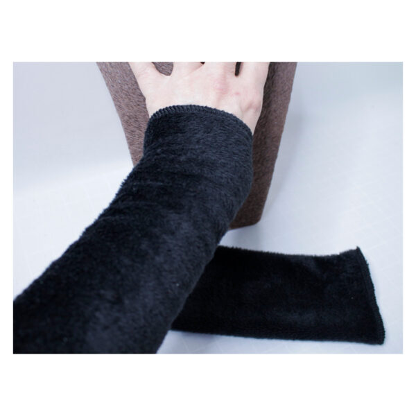 Armstulpen - Ärmelverlängerung - Polarfleece - verschiedene Farben -  STPF - senf – Bild 5