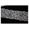 1 m elastische Spitzenborte - Stephanoise-Mediac - 55 mm breit - drei Farben – Bild 5