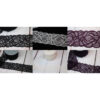 1 m elastische Spitzenborte - Stephanoise-Mediac - 55 mm breit - drei Farben