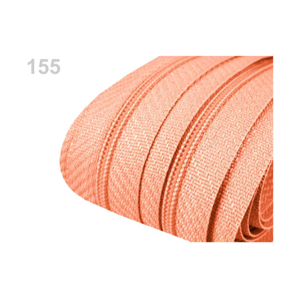 0,71EURO/m) - 5m endlos Reißverschluss - 3mm-Spirale - inkl.10 Zipper - Gelbtöne – Bild 6