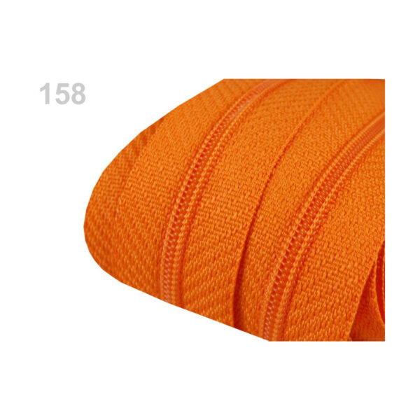 0,71EURO/m) - 5m endlos Reißverschluss - 3mm-Spirale - inkl.10 Zipper - Gelbtöne – Bild 7