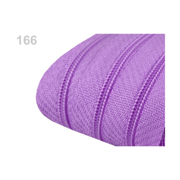 0,71EURO/m) - 5m endlos Reißverschluss - 3mm-Spirale - inkl.10 Zipper - Blautöne – Bild 3