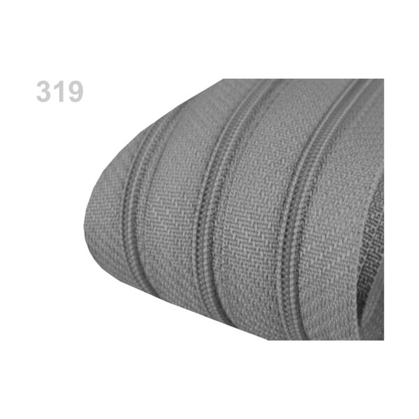 0,71EURO/m - 5m endlos Reißverschluss - 3mm-Spirale - inkl.10 Zipper - Brauntöne – Bild 11
