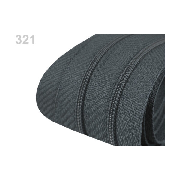 0,71EURO/m - 5m endlos Reißverschluss - 3mm-Spirale - inkl.10 Zipper - Brauntöne – Bild 12