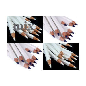 Amann Schneiderkreidestifte - Set, Kreidestift - weiß und blau - gemischt