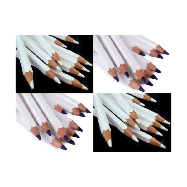 Amann Schneiderkreidestifte - Set, Kreidestift - weiß und blau