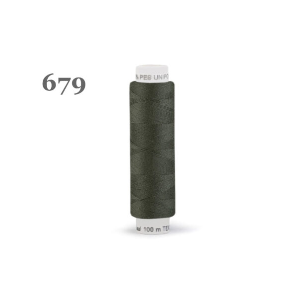 1 Spule - 100m - Polyester Nähgarn - TEX 14x2 - Unipoly 120 - verschiedene Farben – Bild 5
