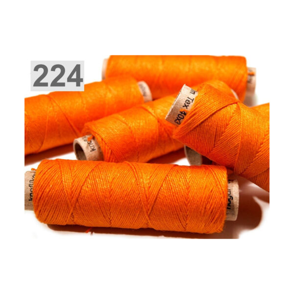 1 Rolle - 50m Leinengarn - Garn - verschiedene Farben – Bild 18