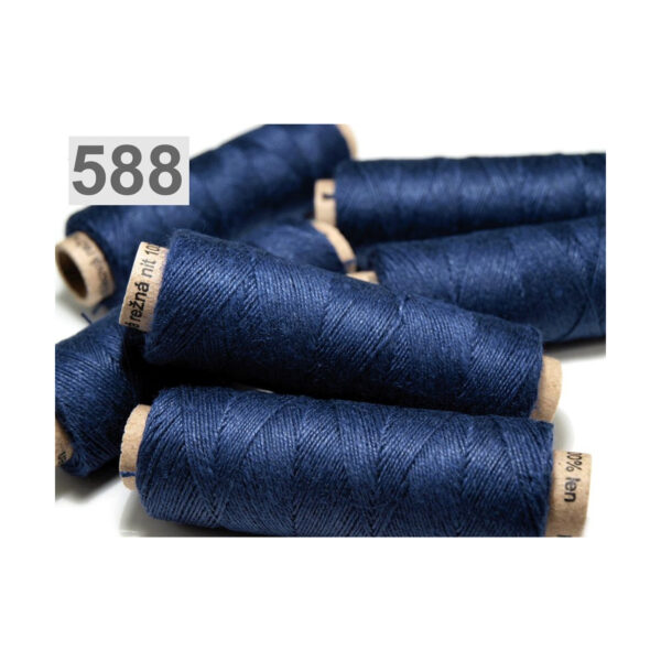 1 Rolle - 50m Leinengarn - Garn - verschiedene Farben – Bild 12