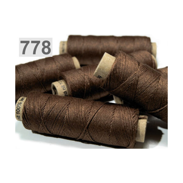 1 Rolle - 50m Leinengarn - Garn - verschiedene Farben – Bild 7