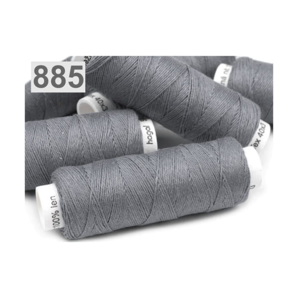 1 Rolle - 50m Leinengarn - Garn - verschiedene Farben – Bild 4