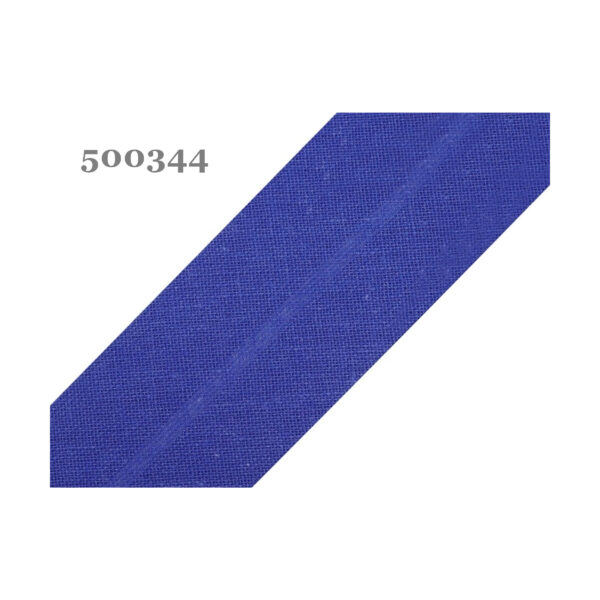 1.25EUR/m - 3m Schrägband, Baumwolle - 30mm -Blautöne – Bild 6