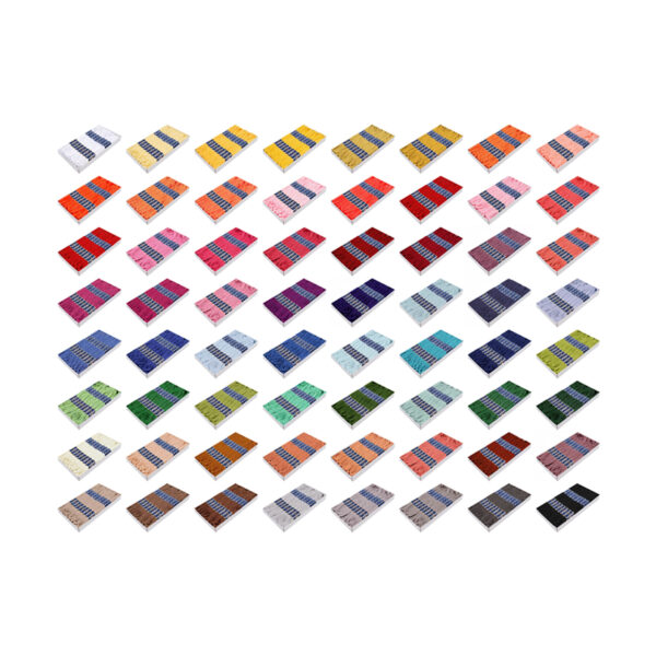 Nitarna Stickgarn - Mouline - 8m - 6-fädig - Olivgrün – Bild 7