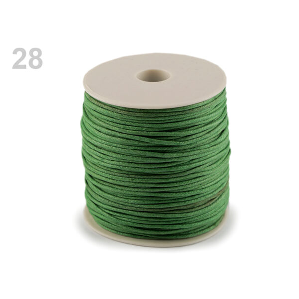 0.17EUR/ 1m- Baumwollschnur gewachst -1,5-2mm -10m - verschiedene Farben – Bild 2