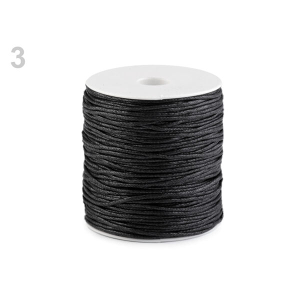0.17EUR/ 1m- Baumwollschnur gewachst -1,5-2mm -10m - verschiedene Farben – Bild 7