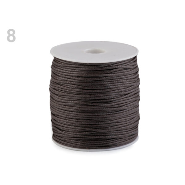 0.17EUR/ 1m- Baumwollschnur gewachst -1,5-2mm -10m - verschiedene Farben – Bild 6