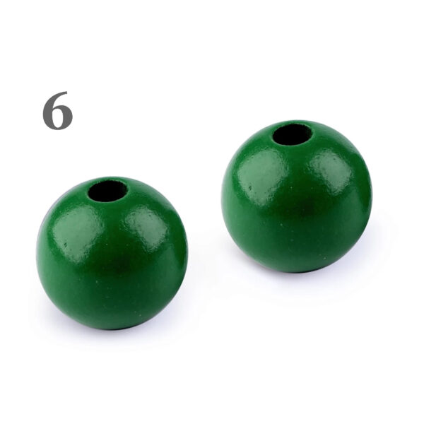 5 große Holzkugeln Deko Kugeln Dekoperlen - Ø 40 mm - lackiert - versch. Farben – Bild 7