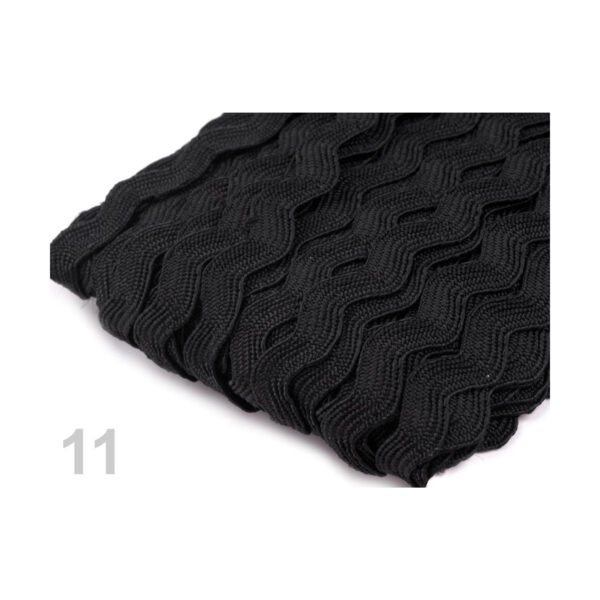 0.48EUR/m - 5m  Zackenlitze - 5 mm - verschiedene Farben – Bild 9