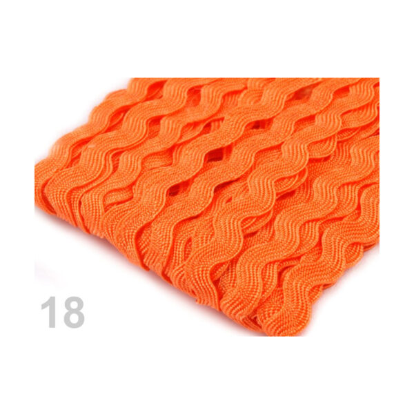 0.48EUR/m - 5m  Zackenlitze - 5 mm - verschiedene Farben – Bild 11