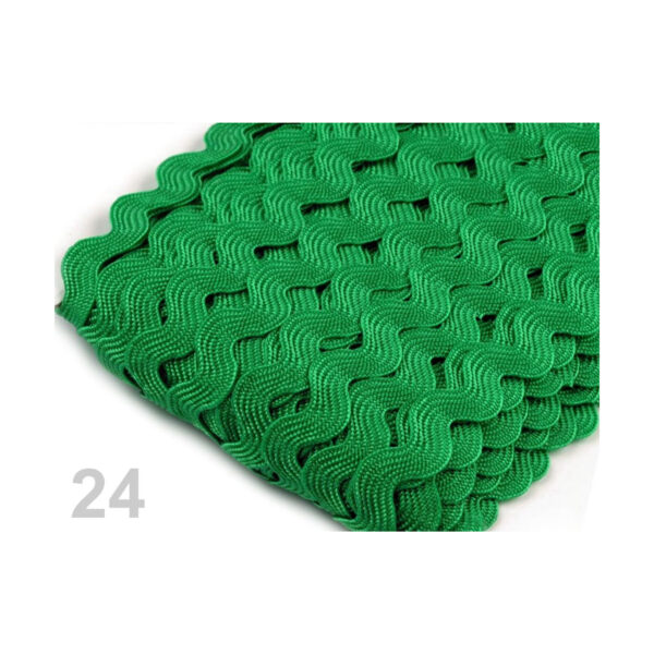 0.48EUR/m - 5m  Zackenlitze - 5 mm - verschiedene Farben – Bild 15