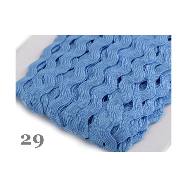 0.48EUR/m - 5m  Zackenlitze - 5 mm - verschiedene Farben – Bild 20