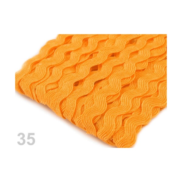0.48EUR/m - 5m  Zackenlitze - 5 mm - verschiedene Farben – Bild 22