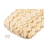 0.48EUR/m - 5m  Zackenlitze - 5 mm - verschiedene Farben – Bild 23