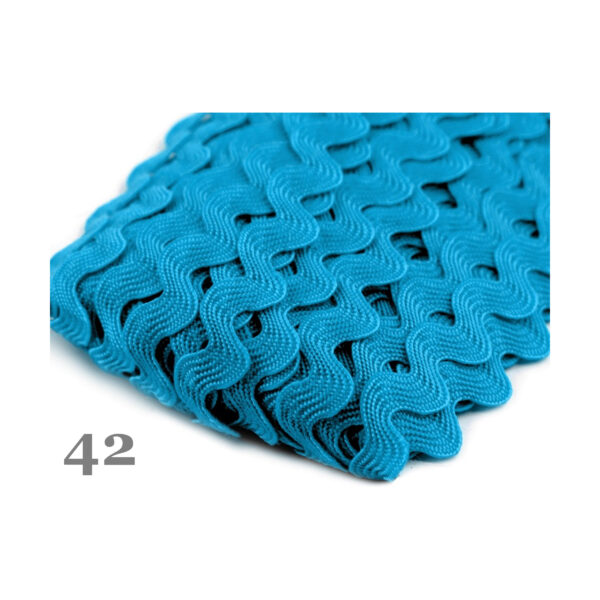 0.48EUR/m - 5m  Zackenlitze - 5 mm - verschiedene Farben – Bild 25