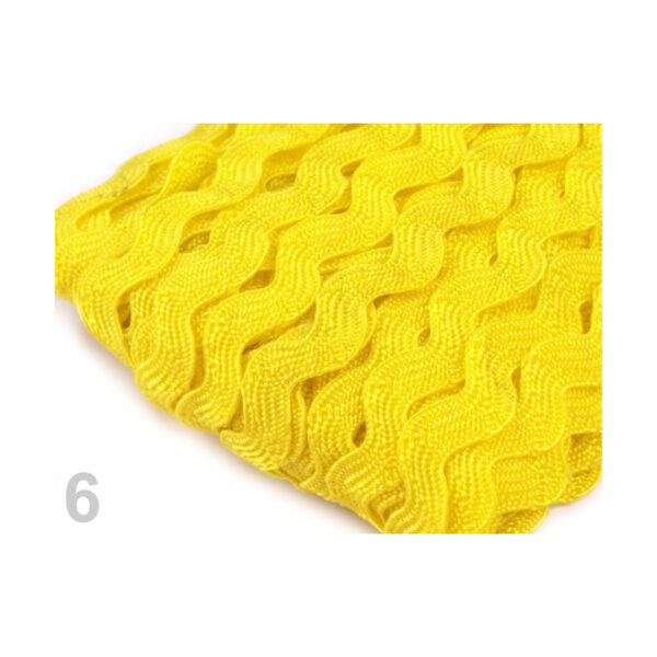 0.48EUR/m - 5m  Zackenlitze - 5 mm - verschiedene Farben – Bild 5