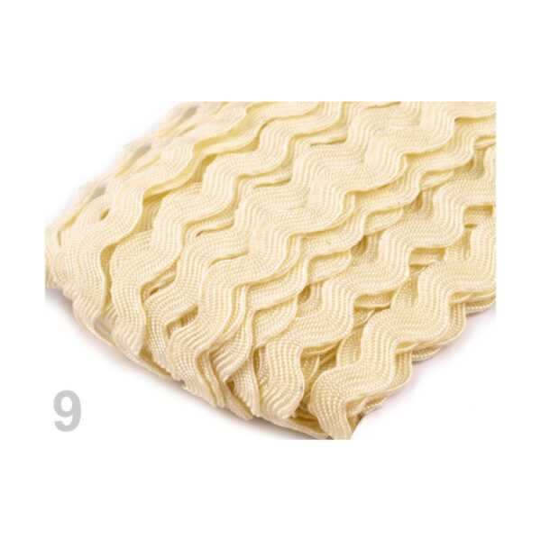 0.48EUR/m - 5m  Zackenlitze - 5 mm - verschiedene Farben – Bild 7