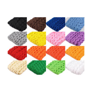 0.48EUR/m - 5m  Zackenlitze - 5 mm - verschiedene Farben