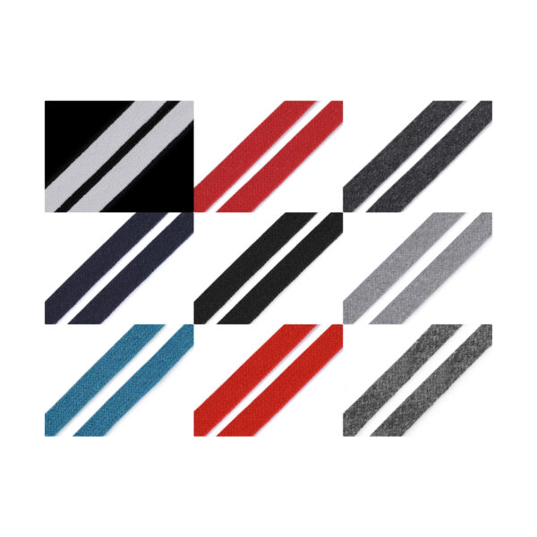 1,10EUR/m - 2,5 Meter Flachkordel - Hoodieband - Schnur - Kordel 11 - 15 mm - viele Farben