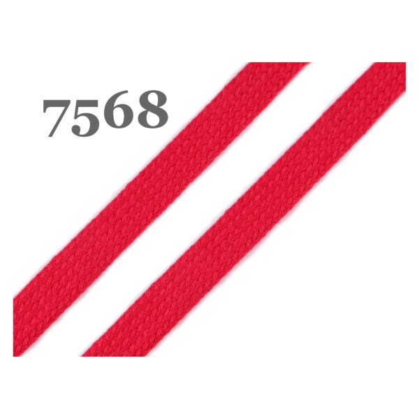1.72Euro/m - 2,5 Meter Flachkordel - Hoodieband - Schlauchband - 12 mm - Farben – Bild 7