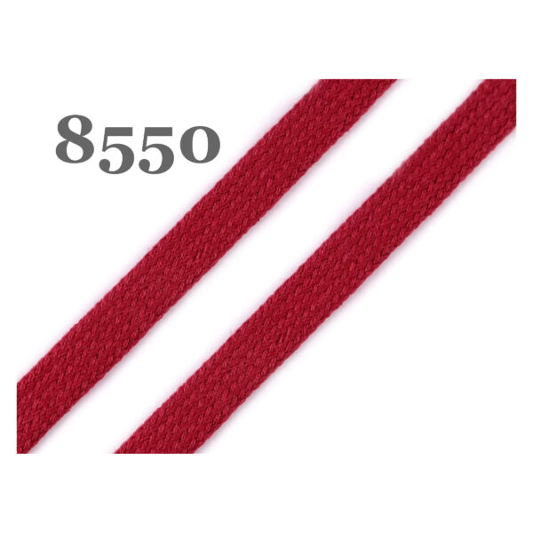 1.72Euro/m - 2,5 Meter Flachkordel - Hoodieband - Schlauchband - 12 mm - Farben – Bild 5