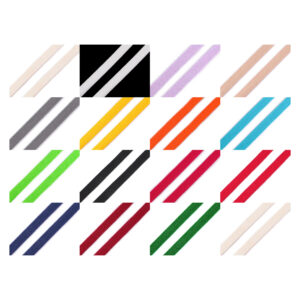 1.72Euro/m - 2,5 Meter Flachkordel - Hoodieband - Schlauchband - 12 mm - Farben
