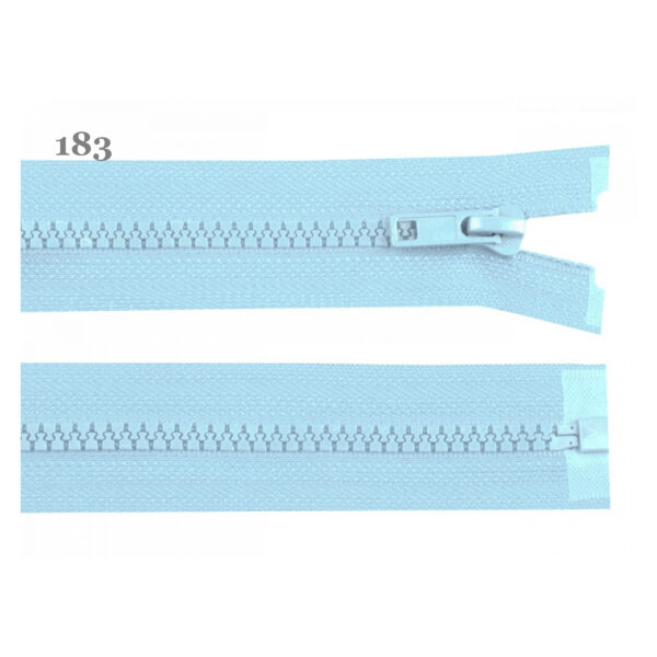 Reißverschluss - Kunststoff - 5mm - teilbar - 75 cm lang - viele Farben – Bild 7
