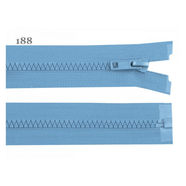 Reißverschluss - Kunststoff - 5mm - teilbar - 75 cm lang - viele Farben – Bild 8