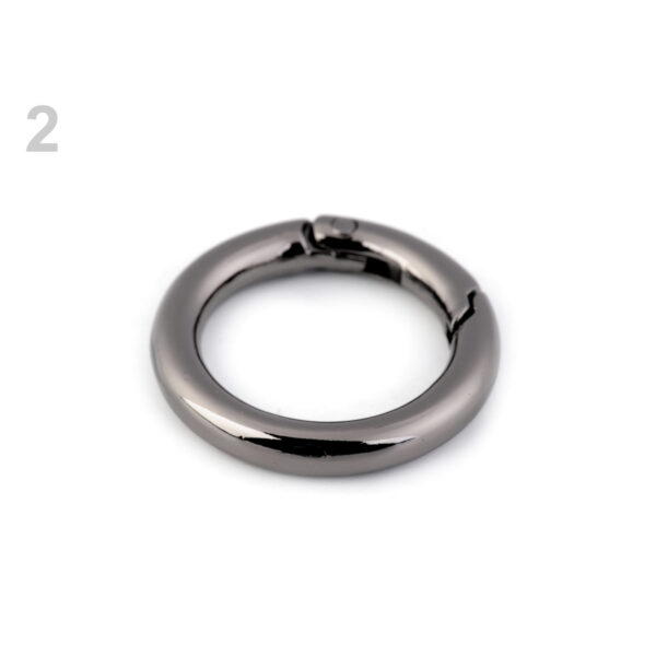 Taschenring - Karabiner - Ringkarabiner - Ø 34 und 38 mm - 4 Farben – Bild 3